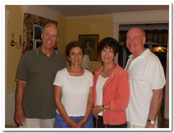 Richard Haden, Mary Ellen Teeter, Marti and Walt Unger
